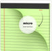 5pcs Colored Note Pads 5x8 College Ruled Small Legal Pads Paper Notepads 5 Pack Study Back Writing Pads 5 x 8 Paper Pads