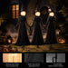 Halloween Witch Decorations Outdoor, 5FT Set of 3 Lighted Witches