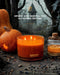 Luxury Pumpkin Soy Candle | Large 3 Wick Jar Candle | Halloween & Fall Decor | Up to 40 Hours Burning | 100% Natural Soy Wax | Relaxing Aromatherapy Candle | Halloween Fall Candle Gift