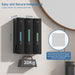 Shampoo and Conditioner Dispenser - Shower Soap Dispenser Wall Mounted No Drill - Shampoo Conditioner Body Wash Dispense
