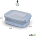 3.7 Cup Plastic Meal Prep Containers, 10 Pc, 5 Pack, Melon
