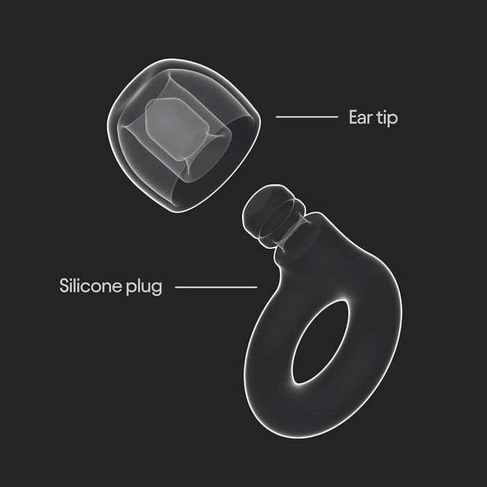 Quiet 2 Ear Plugs - Ultra-Comfy Reusable Hearing Protection for Sleep