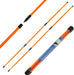 Golf Alignment Sticks 48" Collapsible Alignment Rods Golf Training Aid for Aiming, Putting, Swing Trainer, Golf Training Stick 2 Pack with Clear Tube Case