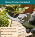 Heavy Duty Gardening Tools - Gardening Gifts for Women, Men, Mom, Dad - Durable, Ergonomic Garden Tools Set (Floral)