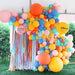 Pastel Crepe Paper Streamers 6 Rolls 492 FT Streamers