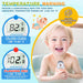 Baby Bath Thermometer, Cute Otter Floating Water Thermometer for Newborns & Infants, Safe and Accurate Room and Bathtub Temperature Monitor, Grey