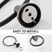 Towel Holder for Bathroom Wall Matte Black Towel Ring