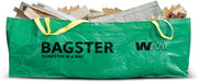 BAGSTER 3CUYD Dumpster in a Bag holds up to 3,300 lb, Green
