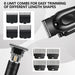 Hair Clippers for Men, Cordless Hair Cutting Kit with Trimmer Shaver