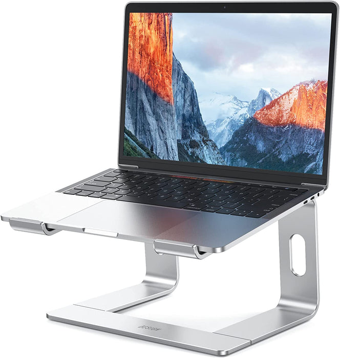 LS03 Aluminum Laptop Stand, Ergonomic Detachable Computer Stand, Notebook Riser, Laptop Mount Compatible with Air, Pro, 