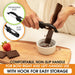 Original Swivel Vegetable Peeler with Soft Grip Handle, Black