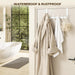 Over The Door Hooks, Door Hanger Hooks for Hanging, Over The Doors Towel Racks for Bathroom, Coat Rack Dorm Essentials (1Pack, White, Fit 1-3/4" Doors)