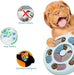 Dog Puzzle,Dogs Food Toys for IQ Training & Mental Enrichment,Dog Treat Puzzle(Blue)