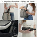 Small UV Protection Travel Umbrella Compact for Rain and Sun UPF 50+ Windproof Portable 42 inch Umbrella for Women and Men