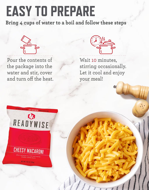 Emergency Food Supply Meals 72 Hour Survival Kit, 30 Servings