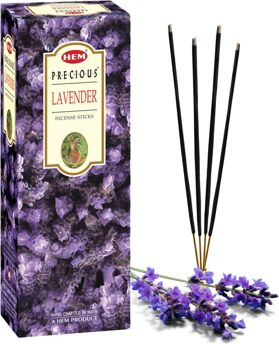 Lavender Incense Sticks – Pack of 120 | Hand-Rolled in India | Soothing Floral Aroma for Relaxation, Stress Relief, Meditation, Yoga, Prayer & Home Fragrance