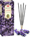 Lavender Incense Sticks – Pack of 120 | Hand-Rolled in India | Soothing Floral Aroma for Relaxation, Stress Relief, Meditation, Yoga, Prayer & Home Fragrance
