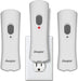 Auto-On LED Flashlights Rechargeable (3-Pack) for Home Power Failure, Plug in LED Flashlight for Power Outage, Night Lig