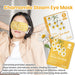 Heated Steam Eye Mask, Disposable 120 Minutes, Chamomile Scent 5 Pcs