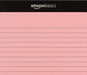 Wide Ruled Lined Writing Note Pads with Sturdy Back, 8.5" x 11.75", Multicolor, 6-Pack, 300 Sheets, Perforated
