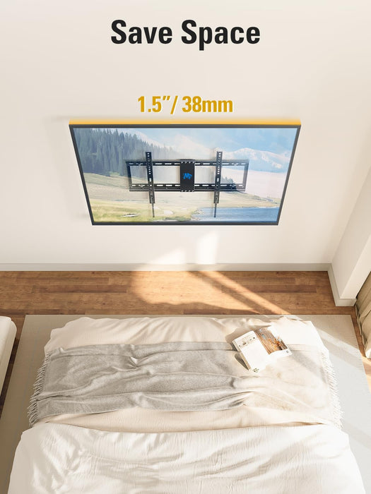 Tilting TV Wall Mount for Most 37-90 Inch TVs up to 132lbs