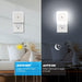 Night Light, Night Lights Plug into Wall 8-Pack, Nightlight Plug in Night Light, Dusk to Dawn Night Lamp Led (Soft White)