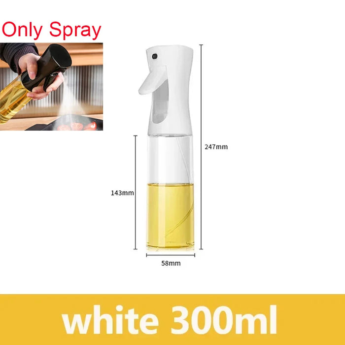 200 mL Kitchen Oil Sprayer Bottle — Black