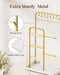 Jewelry Holder Stand: Jewelry Display for Necklace, Bracelet, Earring, Ring, White & Gold