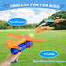 3 Pack Airplane Launcher Toys, 13.2'' LED Foam Glider