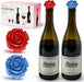2‑Pack Silicone Wine Stoppers, Rose Shaped Bottle Stoppers