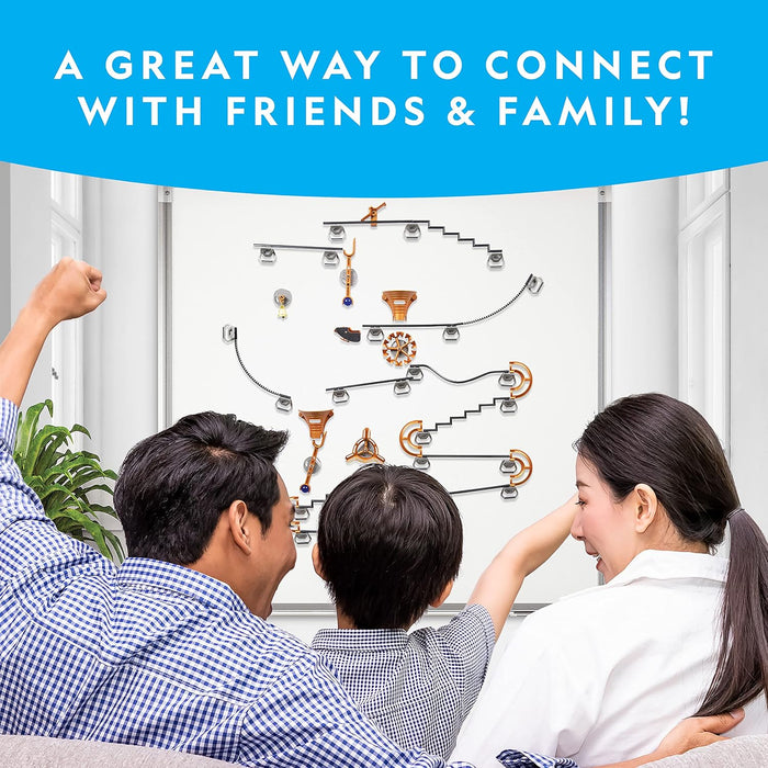 National Geographic Magnetic Marble Run STEM Building Set for Kids