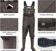 Chest Waders for Men Women, Waterproof Fishing Waders