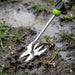 2-in-1 Hand Weeder Puller, Heavy Duty Stainless Steel Garden Tool