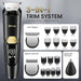 3-in-1 Beard Trimmer for Men, IPX6 Waterproof Electric Razor