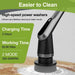 -Electric Spin Scrubber - Upgraded 10-in-1 IPX7 Waterproof Shower Scrubber, Retractable Handle & 2-Speed for Toilet, Bat
