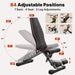 Adjustable Weight Bench, ASTM-Certified 827LBS