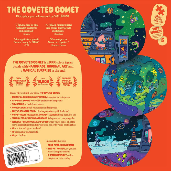 The Coveted Comet • 1000-Piece Puzzle by  • Series 5