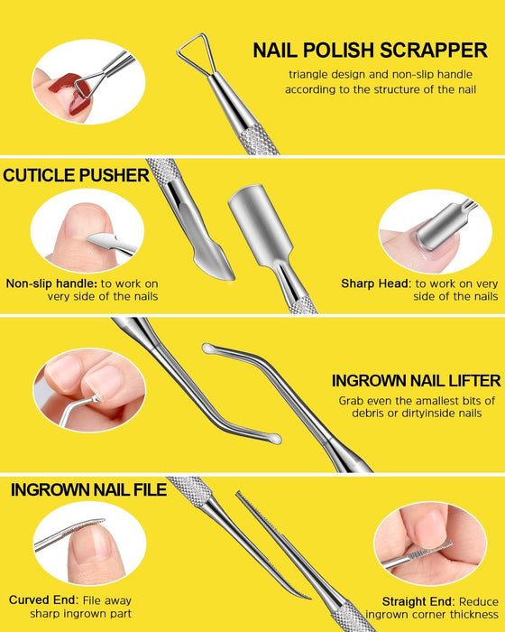 Nail File and Buffer Blocks with Nail Care Kit