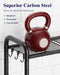 Over Toilet Storage Rack, 63.2" H Space-Saving, Holder & Hooks