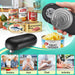 Electric Can Opener, Auto-Stop, USB-C Rechargeable, Side-Cut Smooth Edge, Hands Free Automatic Can Opener for Seniors & Arthritis Patients (Black)