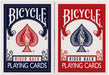 Rider Back Playing Cards, Standard Poker Size Deck of Cards, Red & Blue (2 Pack), Classic Cards, Blackjack, Family Game Night & Card Games, Fun for All Ages