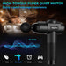 Massage Gun, Deep Tissue Back Massage for Athletes for Pain Relief, Percussion Massager with 10 Massages Heads & Silent 