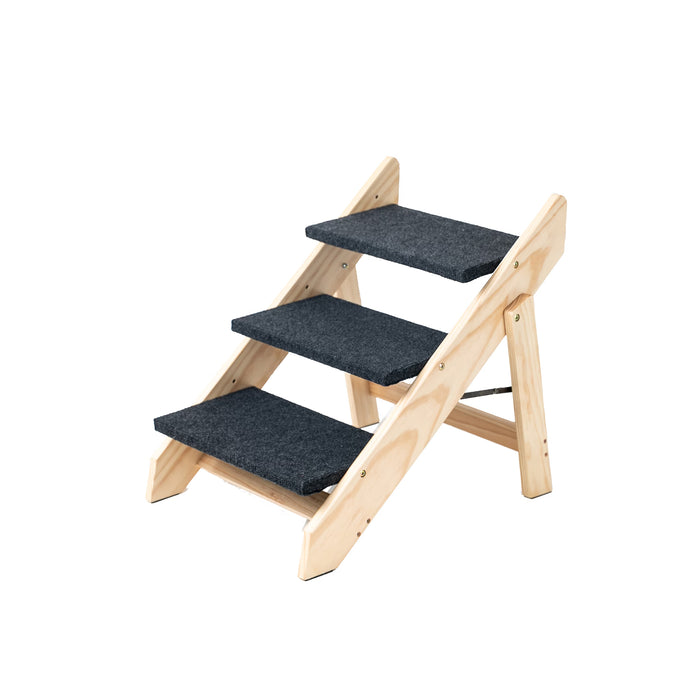 Foldable Three-Level Pet Stairs
