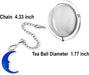 2pcs Tea Infuser, Tea Strainers for Loose Tea, Gold Plated Enamel Moon Star Celestial Charm Pendant Tea Ball Set Loose T