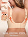 Jelly Bras for Women No Underwire Plus Size Push Up Supportive