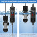 Small Aquarium Betta Heater, Submersible Fish Tank Heater 10W/25W/50W/100W with LED Digital Display, Suitable for Marine