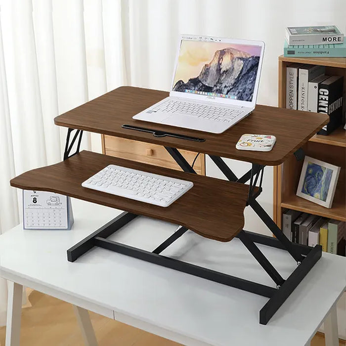 32-Inch Adjustable Sit-Stand Desk Converter