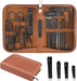 Manicure Set Nail Clippers Set Pedicure Kit, 26-Piece Brown