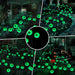 Halloween Decorations Outdoor Solar Scary Eyeball Lights,2PACKS 12LED Green Eyeball Swaying Firefly Lights,Waterproof Solar Halloween Path Lights for Yard/Garden/Lawn/Party Decor