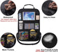 Backseat Car Organizer Mats Back Seat Organizers and Storage Bag with Touch Screen Tablet Holder for Kids Toddlers Car Seats, Travel Accessories, Road Trip Essentials Kids